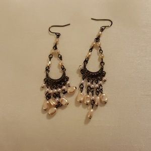 Chandelier style earrings